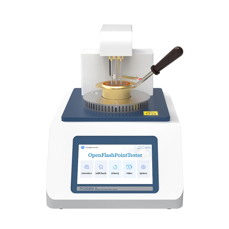 Open flash point tester