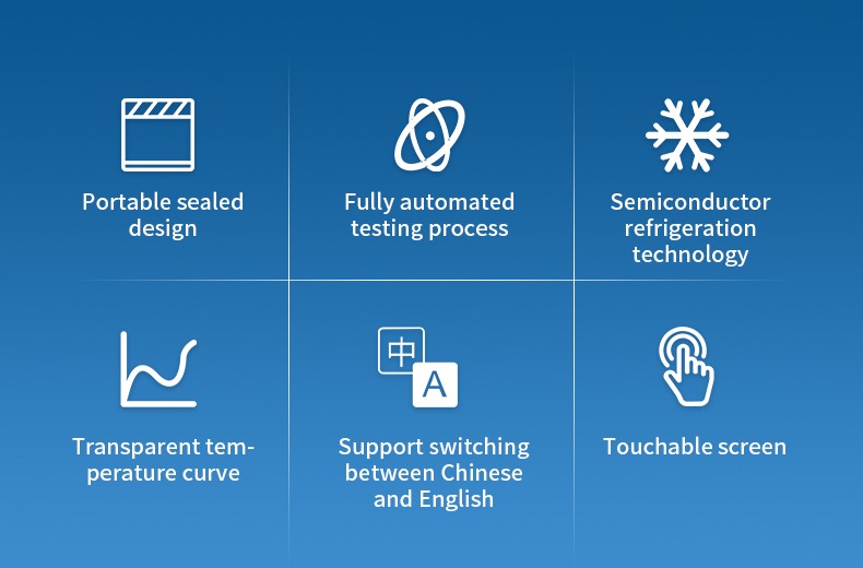 HM-NQ sealing, automated testing, cooling and touchscreen features