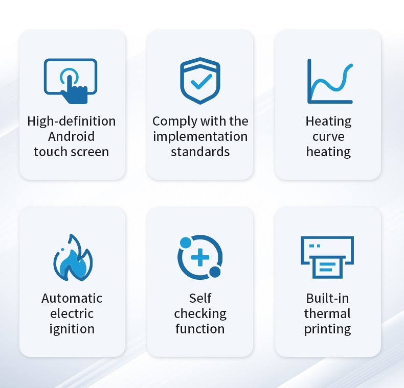 Flash point tester touchscreen, ignition and printing features